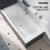卡德维（Kaldewei） 德国进口嵌入式钢瓷釉防滑浴缸家用成人双人浴缸 配缸边龙头套装 高仪19578 1.8m