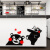 茂语儿童卡通熊本熊墙贴纸房间布置卧室门装饰冰箱壁画3d立体个性创意 0595熊本熊 小号（宽28cm  高40cm）