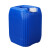 尚留鑫 塑料桶堆码桶储水桶25L废液桶带盖密封方桶 蓝色B款