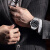 玛斯威顿瑞士品牌男士光能表多功能男表商务男士手表休闲三眼男士军表 皮带EM1417-01E