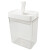 冰禹 BYA-244 塑料透明防潮食品盒 密封罐储物罐 方形700ml 