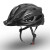 自行车头盔男女山地车公路车折叠单车骑行头盔平衡车滑轮安全盔帽 黑色-均码 均码