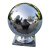 定制适用不锈钢方形连体球方管球座空心圆球带底座38方50方60/80/ 80方连体球（201）本色