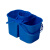 白云清洁 AF08174 水桶长方形拖把桶带轮清洁桶墩布桶 42L