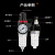 定制适用气压调节阀AR空压机油水分离器气泵过滤器AFC气动AFR议价 黑色 精AFR2000+8mm