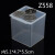 透明塑料盒子元件盒迷你收纳盒原件盒零件产品包装盒小盒子PP材质 100个装 D01