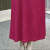 【衣雅优选】-153#新款无袖时尚洋气减龄女宽松遮肚显瘦连衣裙 玫红色 2XL(2XL111-130斤) 7天内发货