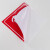 海斯迪克 发声报警器(红白)10×10cm 报警安全指示牌 PVC消防标识牌贴纸 HK-813