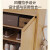 美洲马（MEZVMV）实木鞋柜家用门口简易玄关门厅柜简约现代多层多功能鞋架入户柜子 BH108#原白色80*35*100【双门】