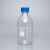 定制KimbleKimax蓝盖试剂瓶肖特蜀牛同款液相流动相溶剂瓶GL45耐高温 100ml 蓝盖 透明