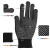 Golmud 劳保手套 3双黑色 防滑点胶 加厚耐磨舒适开车透气 ST530
