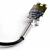 金属OBDll公头延长线 eol专用线EPS标定耐拔插屏蔽线缆连接线 金属OBDll公头延长线0.3米
