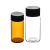 kuihuap 葵花玻璃样品瓶 透明棕色玻璃螺口样品瓶3-50ml 10ml棕色,100个起订 