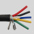 国标铜阻燃五六芯RVVP5 6 7芯*0.3 0.5 0.75屏蔽信号控制电缆线 5芯1.5平方(1米)