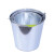 康丽雅  K-0238 镀锌铁皮桶 清洁提水桶金属圆形储水桶杂物桶 12L