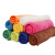 七色保洁布家务洗碗毛巾加厚吸水不掉毛 粉色三节杆+地板擦+七色布