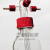 螺口洗气瓶GL45双多进气单排气洗瓶沃尔夫缓冲瓶玻璃安全瓶密封 500ml四氟盖