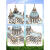 Brangdy高难度3diy积木制立体拼图世界建筑模型组装木头教堂玩六一儿童节 俄罗斯斯莫尔尼教堂