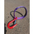 叉车专用吊装带吊具钩子5000磅吊装工具环形吊装带涤纶国标吊带 1吨0.8米5000磅吊钩