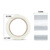 得力30278封箱胶带55mm*200y*50um(6卷/筒)(普透) 胶条透明封箱带透明胶带