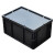 EU周转箱塑料箱可配盖电子厂零件物料胶盒框电子元件盒置物收纳箱 EU箱外尺寸600*400*340mm