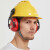 /防噪音耳罩头盔式防护耳罩SOR14012工业降噪耳罩耳塞 SOR14012耳罩