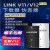 桂满枝jlink V11 JLink EDU STLINK V9升级V12 AMR STM32烧录仿真器 V11黑 配彩排 标配+转接板+7种排线