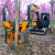 常青移树机 挖掘机改瓣式液压起树铲大型带土球起苗机自动挖树机 C140机头