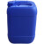 加厚方形塑料桶5/10/20/25KG公斤升L实验室废液收集桶化工 20LB堆码桶白色