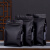 定制侧开窗八边茶叶自封袋加厚铝箔大小包装袋子密封装散茶红色绿茶 黑色[半斤袋]18-28-侧8厘米中 [20]个袋子_[20]个袋子