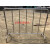 不锈钢铁马护栏市政交通地铁移动隔离栏商场活动安全施工围栏定制 2013219管径1215米