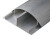 DS 铝合金线槽 8号加厚款 1米/根 壁厚1.0mm 半圆弧形地面压线槽