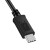 益德胜 Type-c转USB3.0母转接头OTG数据线转换器安卓手机平板苹果Macbook接U盘鼠标转接线 黑色0.2米