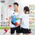 烈耀（LIEYAO）羽毛球服定制套装乒乓球比赛服短袖网球服免费印刷LB32304蓝白