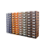 豹点零件盒抽屉组合式分类整理柜螺丝小收纳盒手机维修配件元件盒 F1蓝色单盒外尺寸180*95*50 一件30个盒