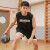（CHUBU）美式篮球坎肩男宽松无袖T恤运动训练健身速干透气吸汗潮流印花夏季 失误万花筒（白） M（160-170CM,130斤以内）