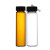 迈恻亦样品瓶透明棕色化工实验室液体展示储液瓶小号玻璃瓶带塑料盖密封 15ml 透明色