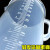 PP塑料烧杯大容量带柄实验室耐高温带刻度透明量杯 2000ml直柄带盖