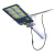 劢道LED太阳能户外灯路灯超亮大功率防水带灯杆照明灯+500W