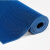 捷诺立 28022 PVC防滑垫防水防油厨房洗手间塑料垫游泳池商场厕所走廊过道地垫蓝色加密2米宽1米长5.0mm厚