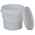 海迅船舶 HAI XUN CHUAN BO 塑料桶 带盖 刷漆桶涂料桶 油漆桶刷漆提桶2L 