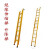 电工专用玻璃钢绝缘梯关节梯人字梯合梯伸缩梯厂家直销折叠梯直梯 伸缩梯8米
