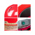 YHGFEE危斯帝安全帽工地男国标玻璃钢加厚ABS头盔施工领导透气定制logo V型国标透气款-红色
