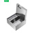 大理石防水地插座隐形纯平嵌入式底盒插座隐藏式地插 不锈钢面板(45底盒)小五孔+2.1A快充双USB