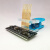 烧录探针夹2.0/2.54mmSTM32调试下载程序PCB量产多规格治具夹具 蓝色 254mm  3P 双排