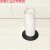 适用暖气管道i防护圈PVC水管排水管遮丑盖空调洞管道遮挡塑料装饰盖板 90黑色