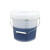 20升塑料桶带刻度线10L5半透明白色桶奶茶店带刻度塑料水桶盖定制 新款10L透明桶自带刻度