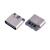 TYPE-C母座2P焊线式USB C口连接器type c母头2P座子3.1快充端子 TYPE-C母座2P焊线式