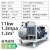 聚力士7.5/15/22kw移动螺杆式空压气泵汽修喷真石漆风镐380工业 2.2KW/8公斤/0.5/220v