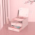 博皓（prooral） 冲牙器智能屏显伸缩式家用洗牙器洁牙线正畸专用  F30 樱花粉礼盒装
